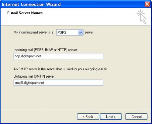 outlook setup process